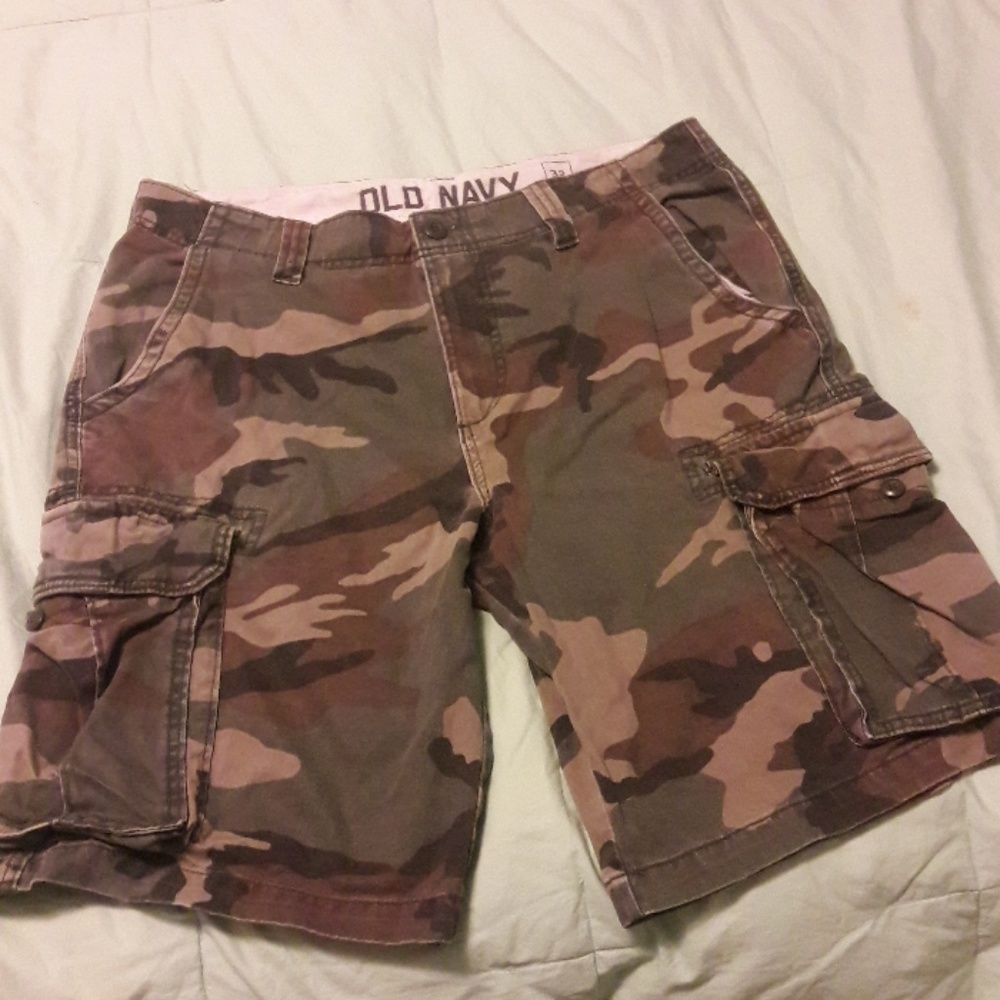Old Navy camouflage shorts